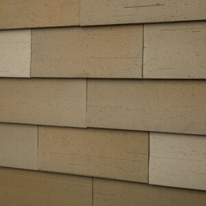 Creaton Motio Pearl Grey Wirecut facade i perspektiv