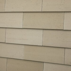 Creaton Motio Silk Grey Wirecut facade i perspektiv