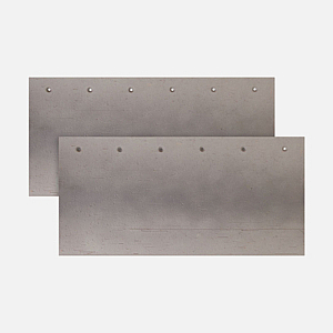 Vertico j-shape Concrete Grey #400