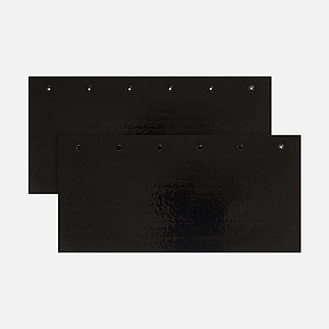 Meyer-Holsen Vertico, J-shape, Black Glased #100