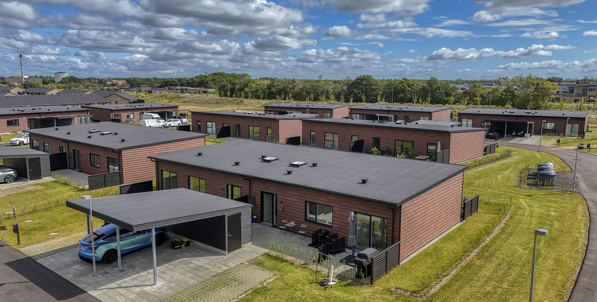 Æblerosen Billund – Meyer Holsen Vertico skærmtegl / facadetegl